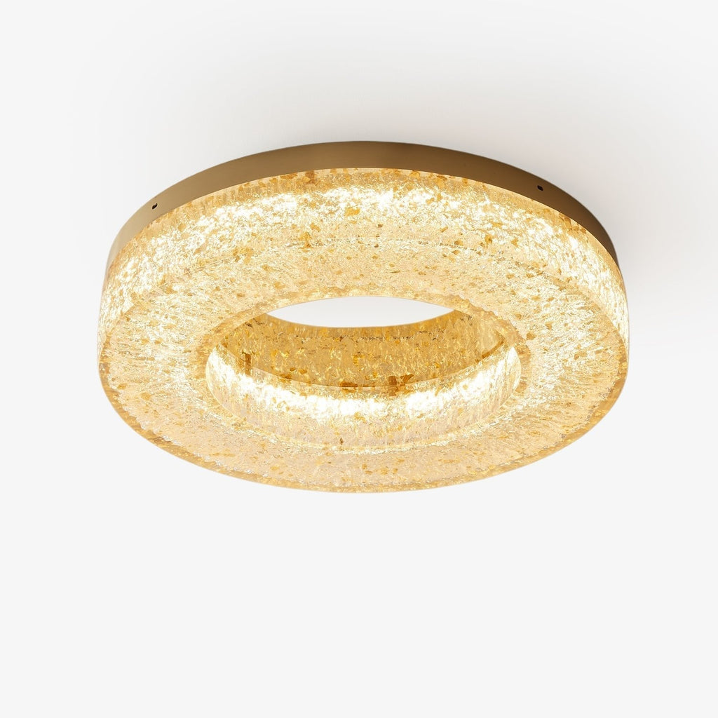 Ice Crack Circle Ceiling Lamp by FIFTH & BEAM — product view 37