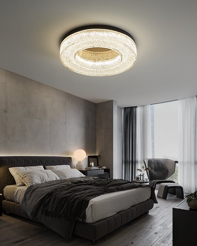 Ice Crack Circle Ceiling Lamp by FIFTH & BEAM — product view 42
