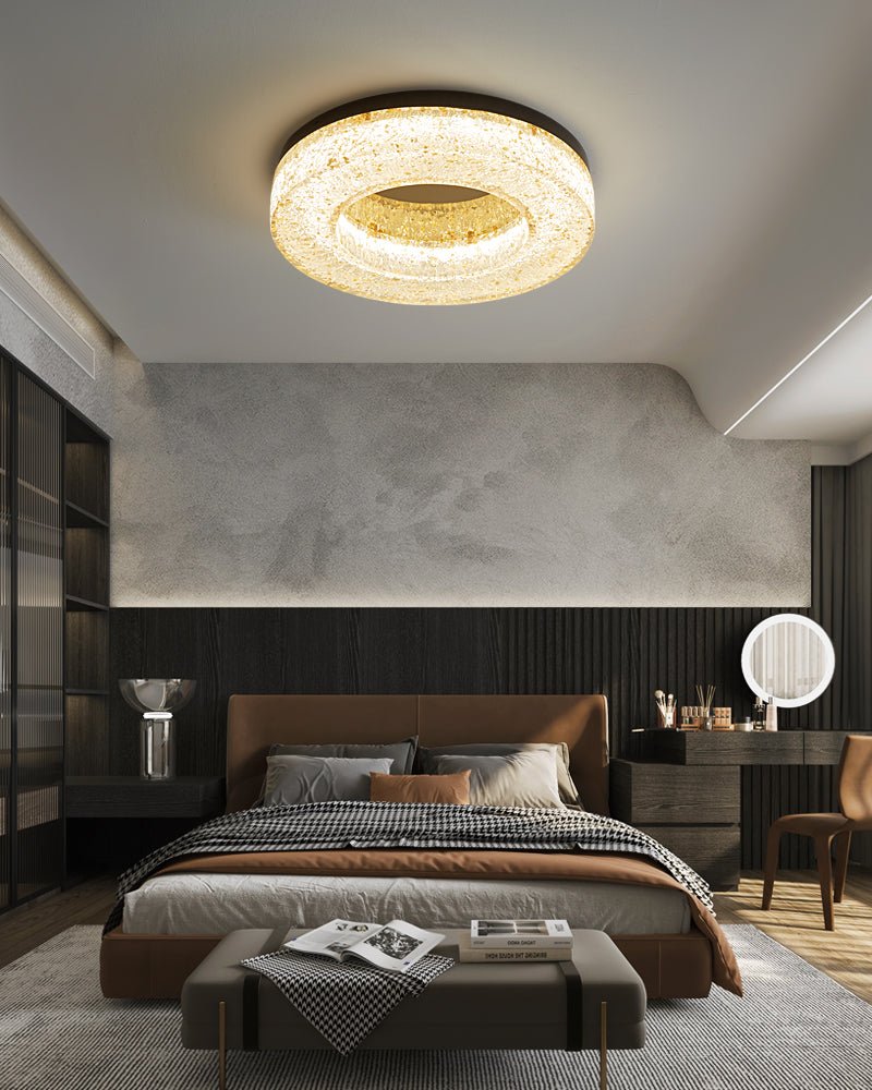 Ice Crack Circle Ceiling Lamp by FIFTH & BEAM — product view 43