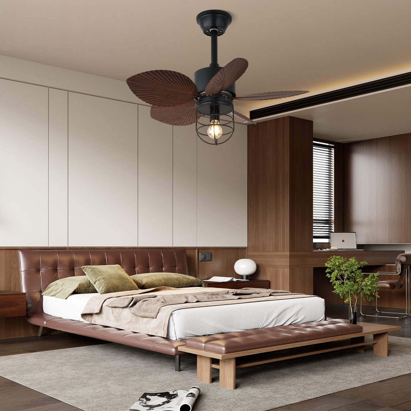 Isabella Breeze Ceiling Fan Light by FIFTH & BEAM — product view 2