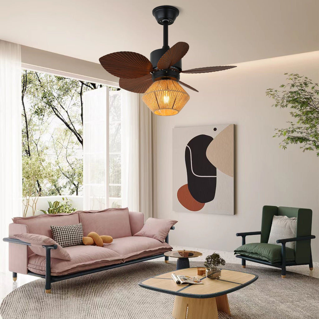 Isla Ceiling Fan Light by FIFTH & BEAM — product view 3