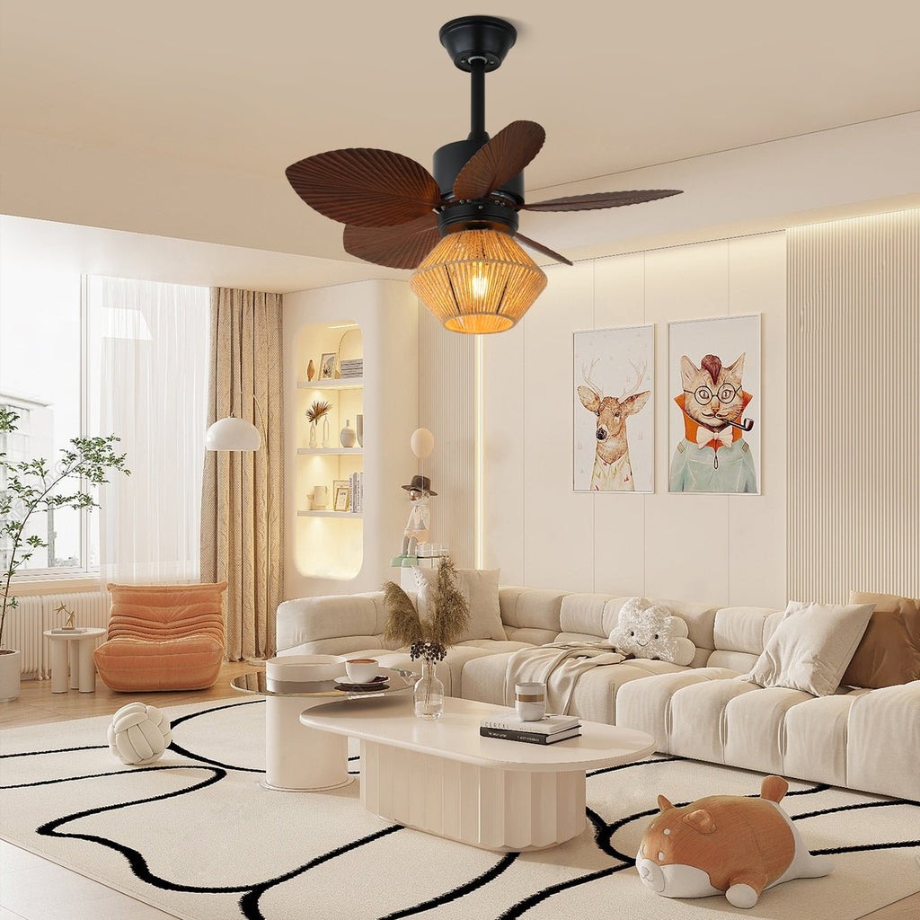 Isla Ceiling Fan Light by FIFTH & BEAM — product view 4