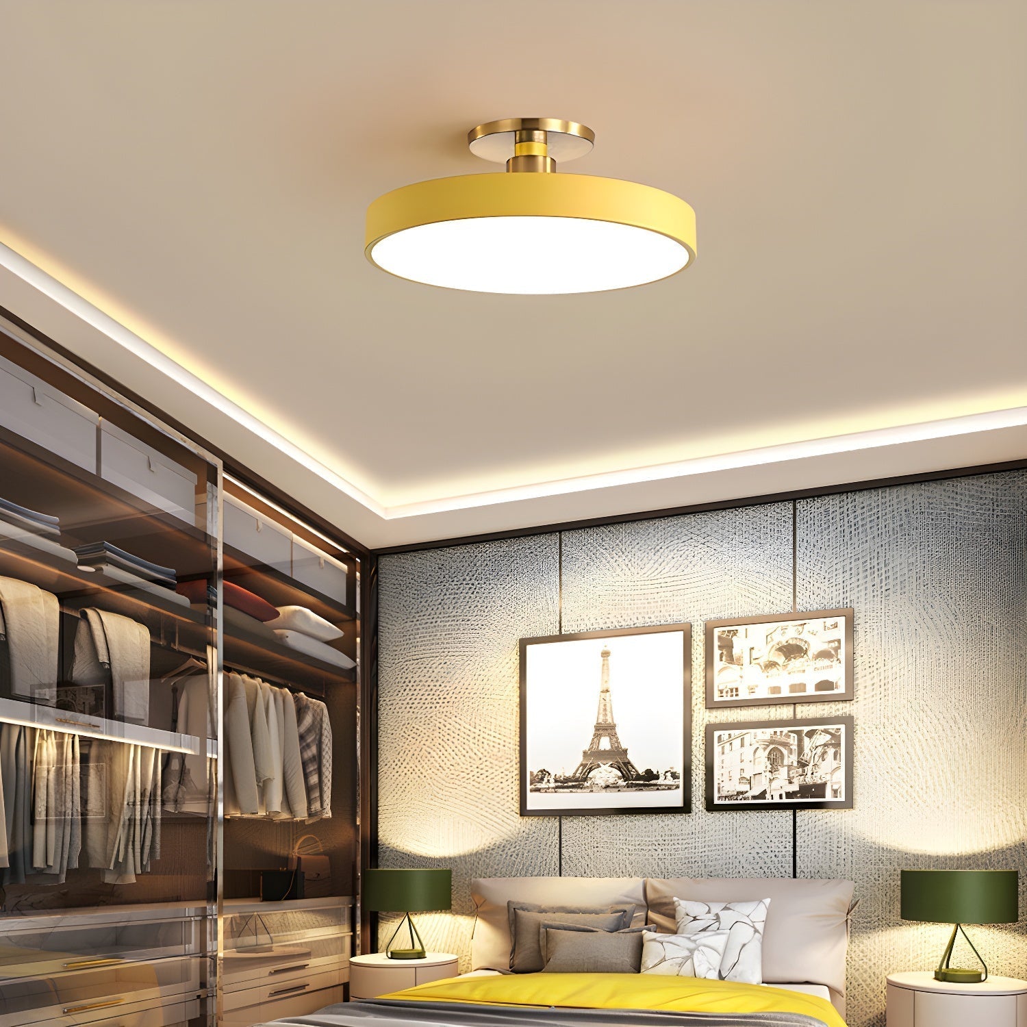 Isla Flush Mount Ceiling Lamp by FIFTH & BEAM — product view 43