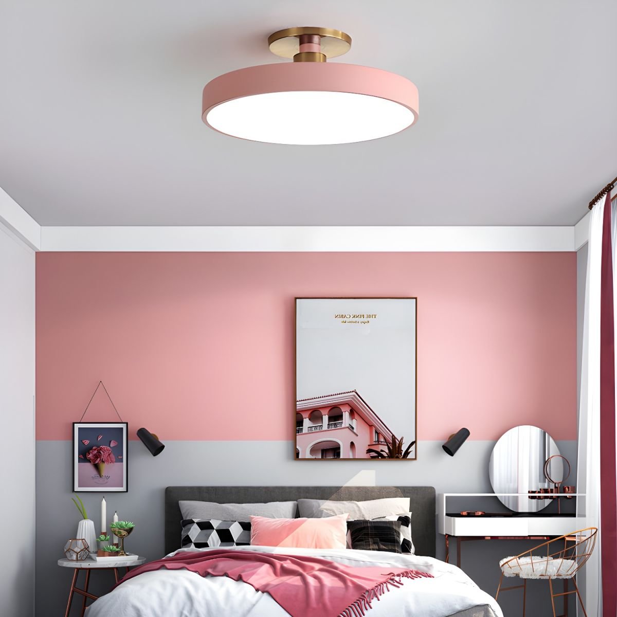Isla Flush Mount Ceiling Lamp by FIFTH & BEAM — product view 23