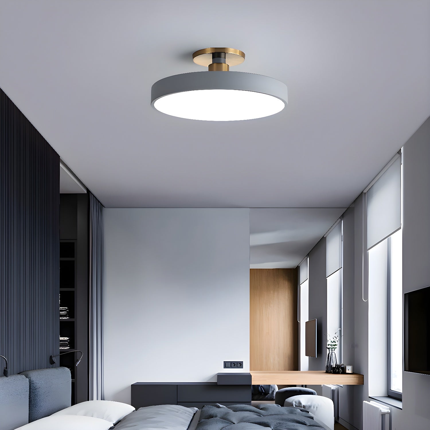 Isla Flush Mount Ceiling Lamp by FIFTH & BEAM — product view 41