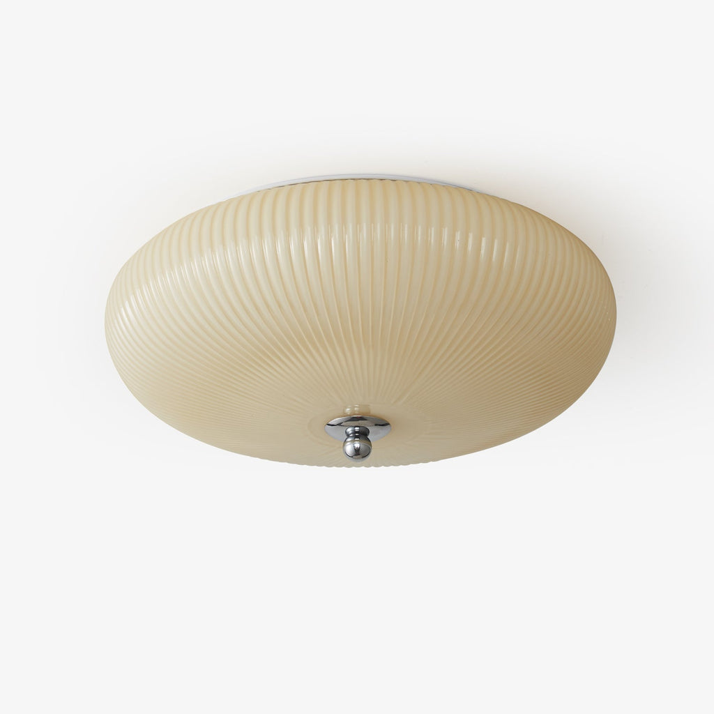 Ivory Ripple Ceiling Light by FIFTH & BEAM — product view 5