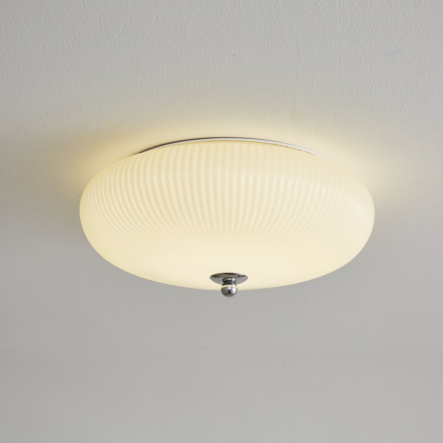 Ivory Ripple Ceiling Light by FIFTH & BEAM — product view 2