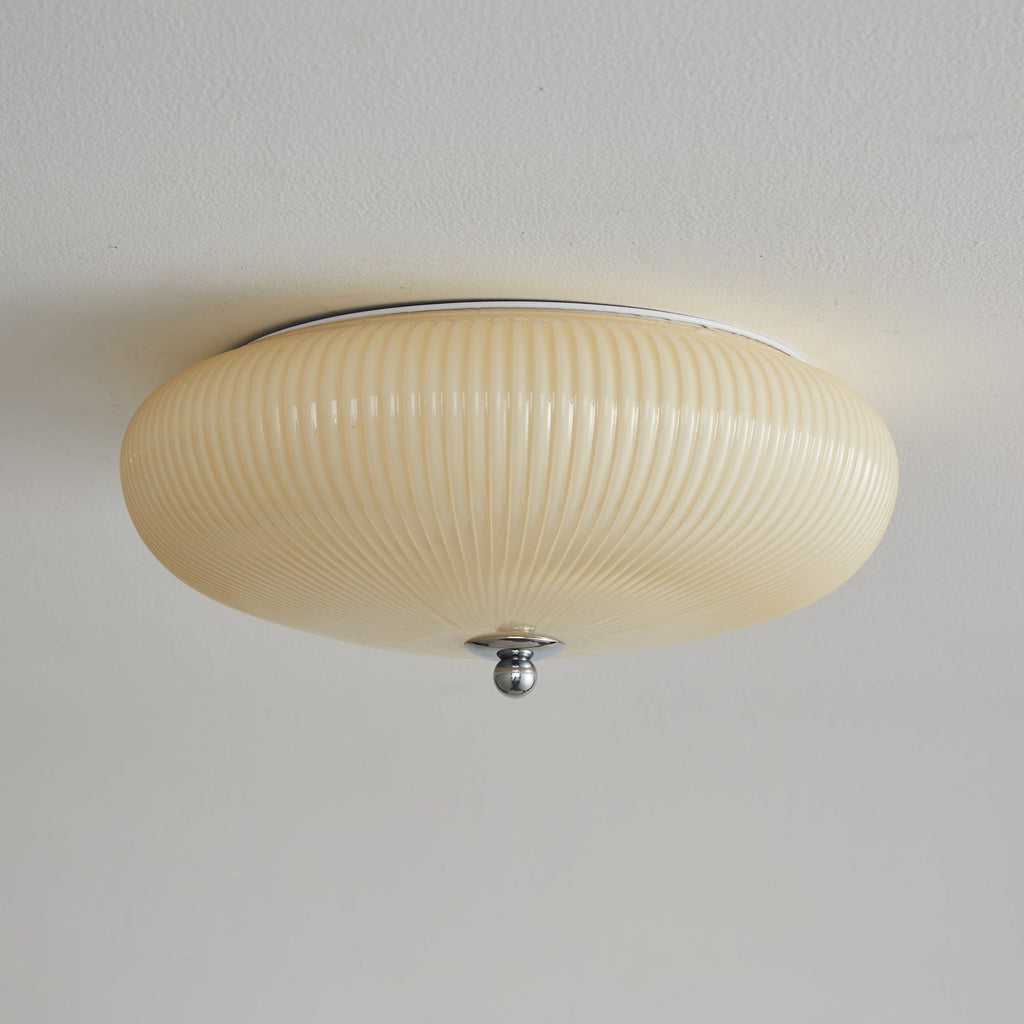 Ivory Ripple Ceiling Light by FIFTH & BEAM — product view 3