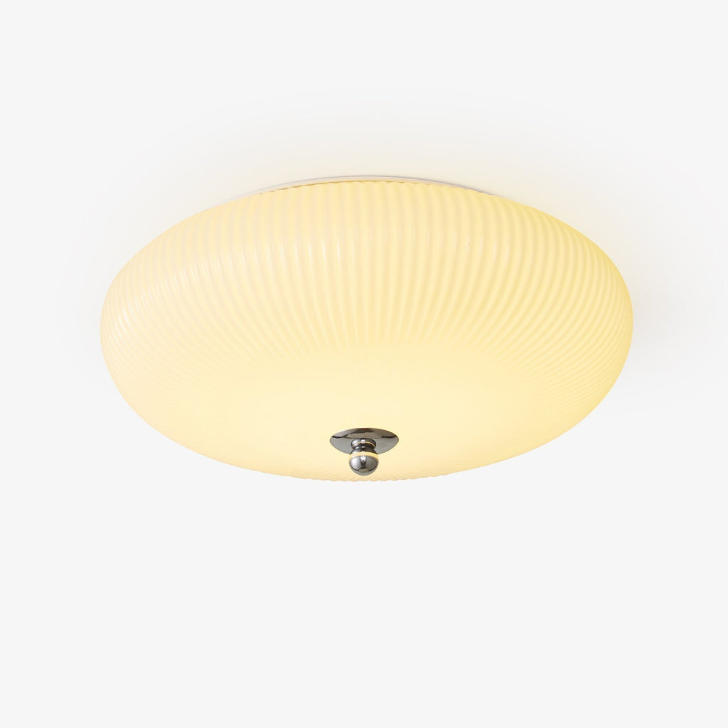 Ivory Ripple Ceiling Light by FIFTH & BEAM — product view 1