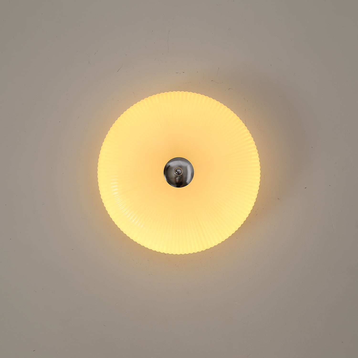 Ivory Ripple Ceiling Light by FIFTH & BEAM — product view 7