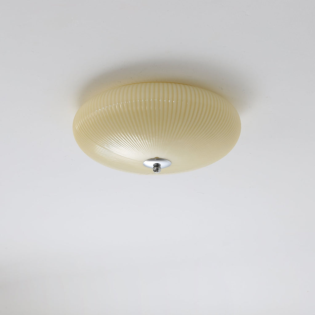 Ivory Ripple Ceiling Light by FIFTH & BEAM — product view 8