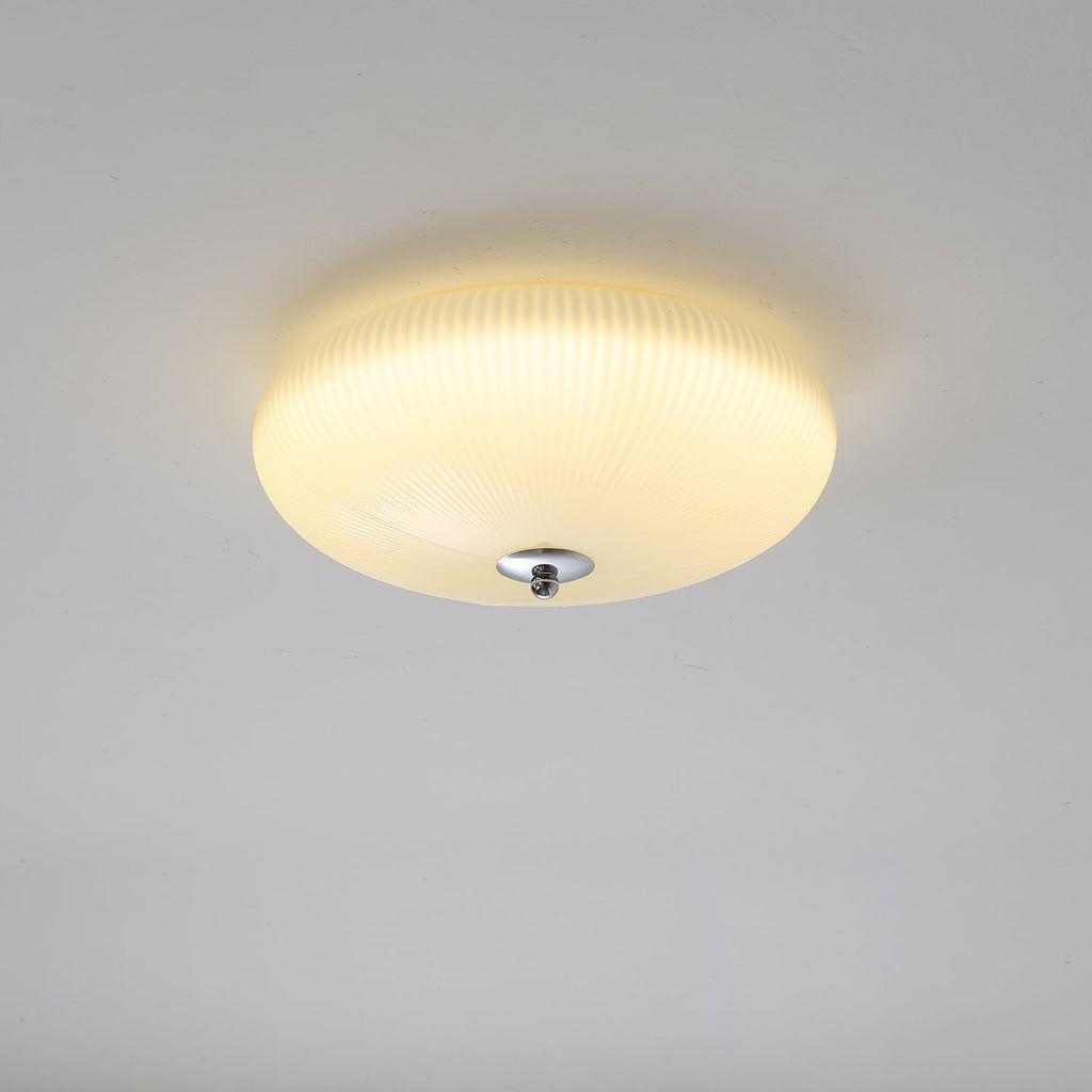 Ivory Ripple Ceiling Light by FIFTH & BEAM — product view 10