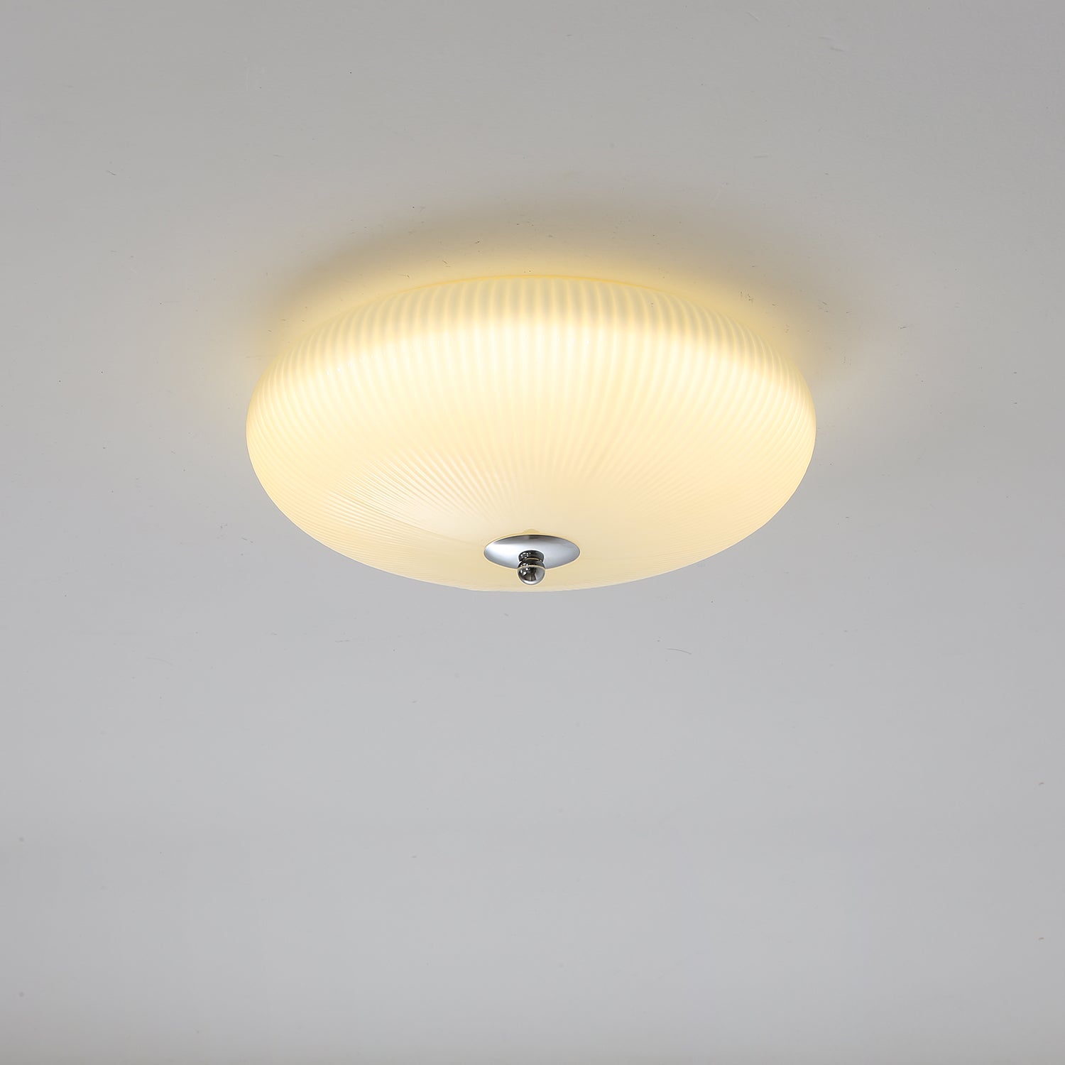 Ivory Ripple Ceiling Light by FIFTH & BEAM — product view 10