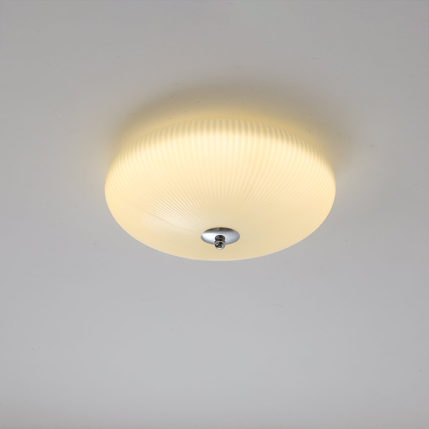 Ivory Ripple Ceiling Light by FIFTH & BEAM — product view 13