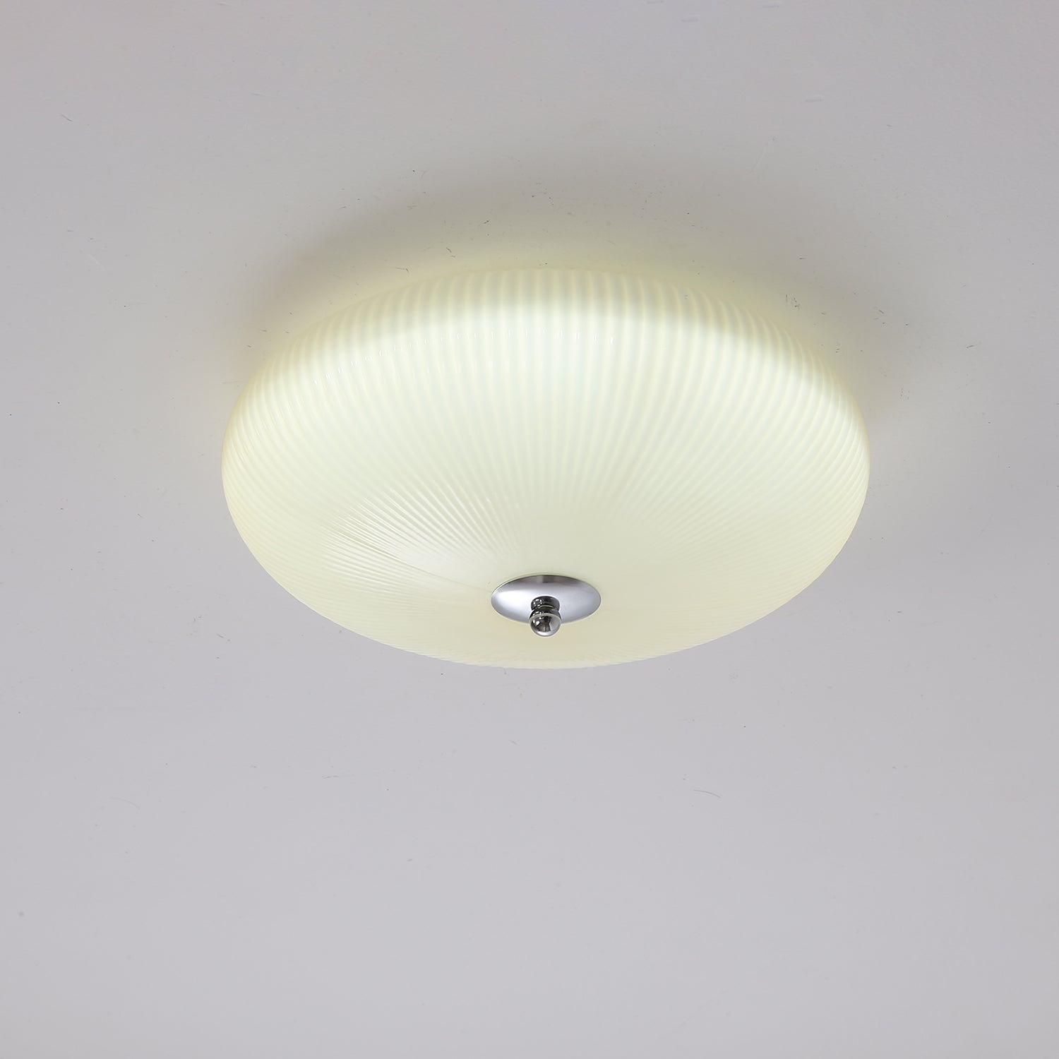 Ivory Ripple Ceiling Light by FIFTH & BEAM — product view 6
