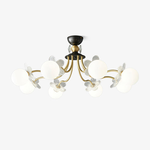 Blossom Flower Glass Chandelier by FIFTH & BEAM — product view 1