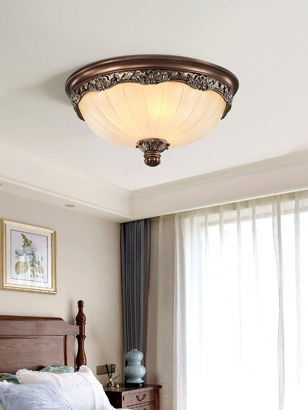 Kelham Flush Ceiling Lamp by FIFTH & BEAM — product view 11