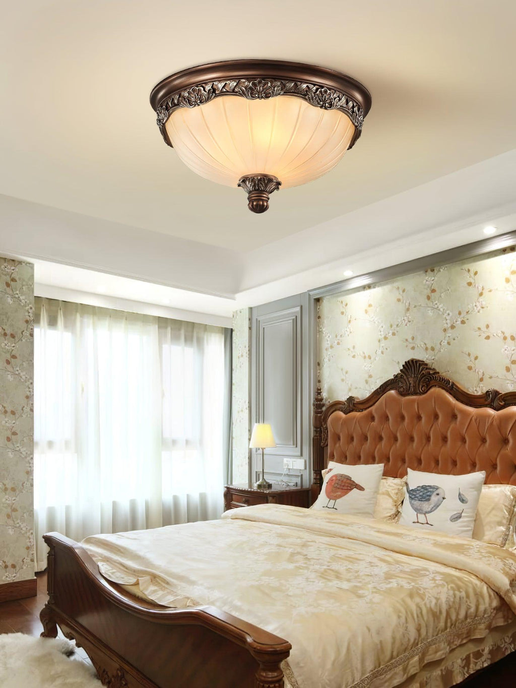 Kelham Flush Ceiling Lamp by FIFTH & BEAM — product view 14