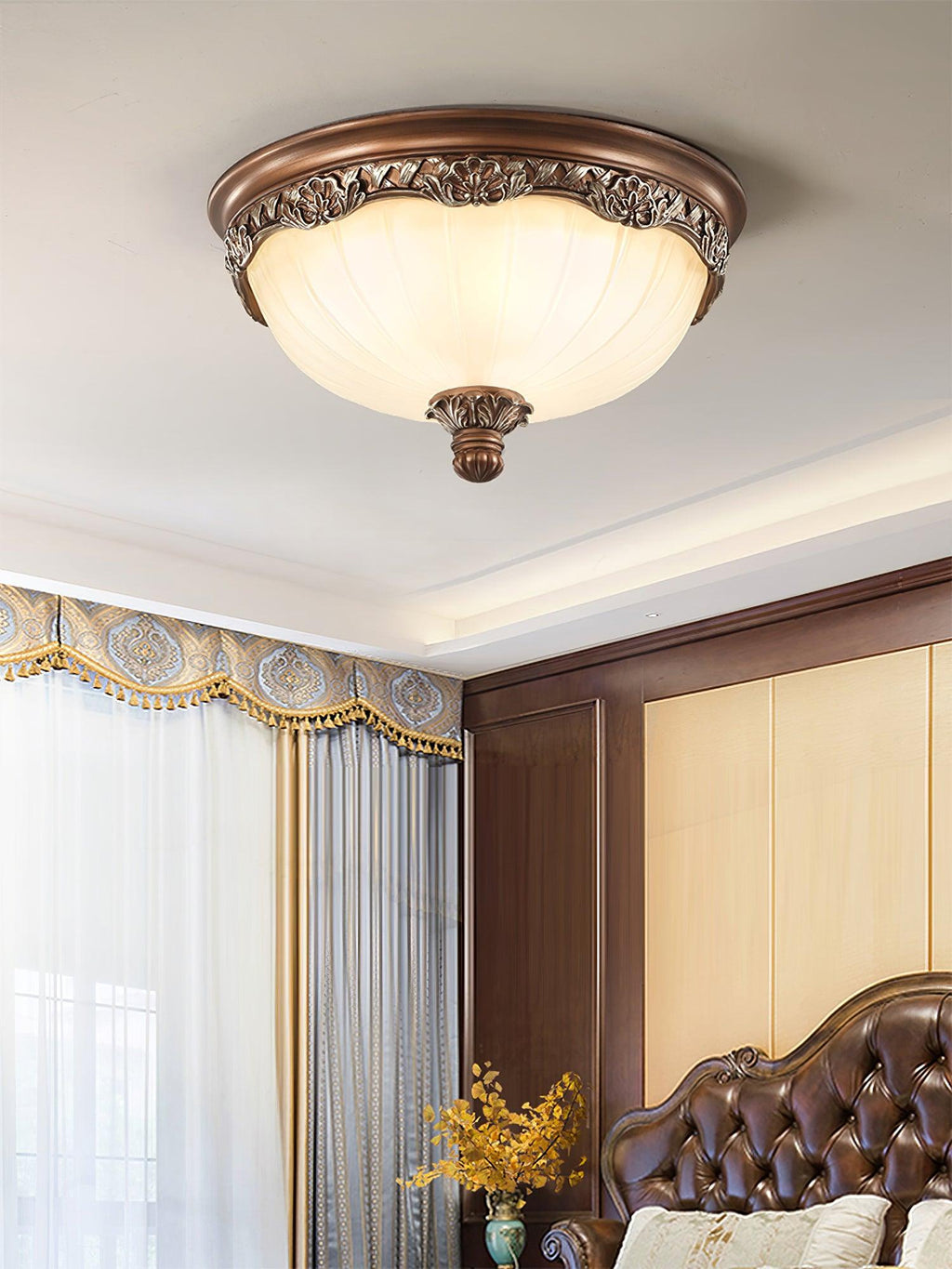 Kelham Flush Ceiling Lamp by FIFTH & BEAM — product view 16
