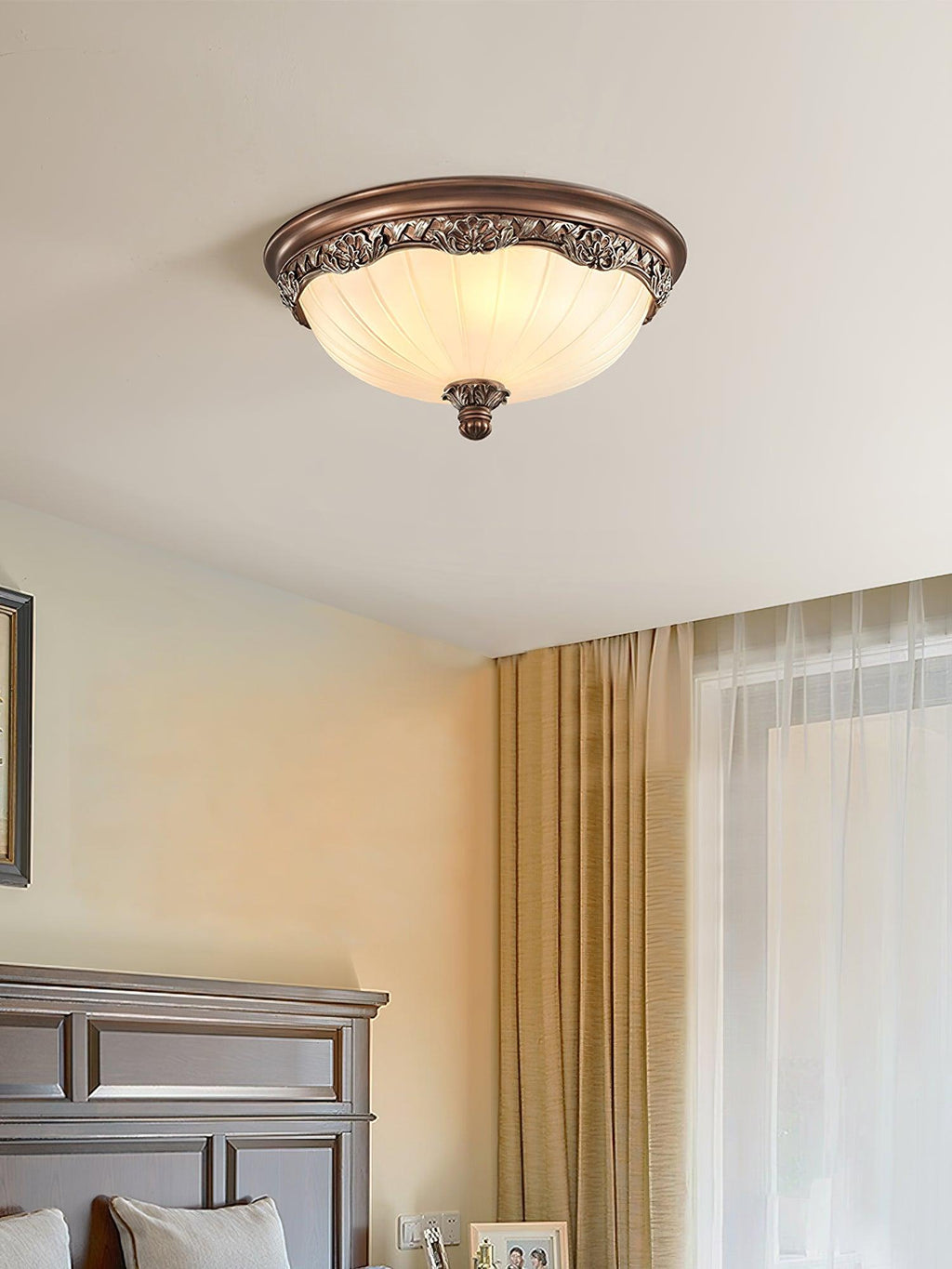 Kelham Flush Ceiling Lamp by FIFTH & BEAM — product view 17