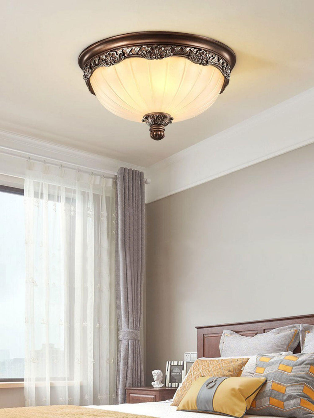 Kelham Flush Ceiling Lamp by FIFTH & BEAM — product view 19