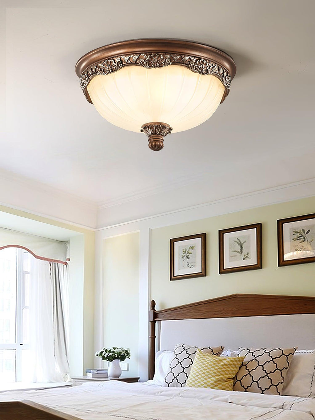 Kelham Flush Ceiling Lamp by FIFTH & BEAM — product view 22
