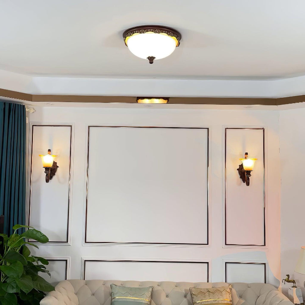 Kelham Flush Ceiling Lamp by FIFTH & BEAM — product view 10