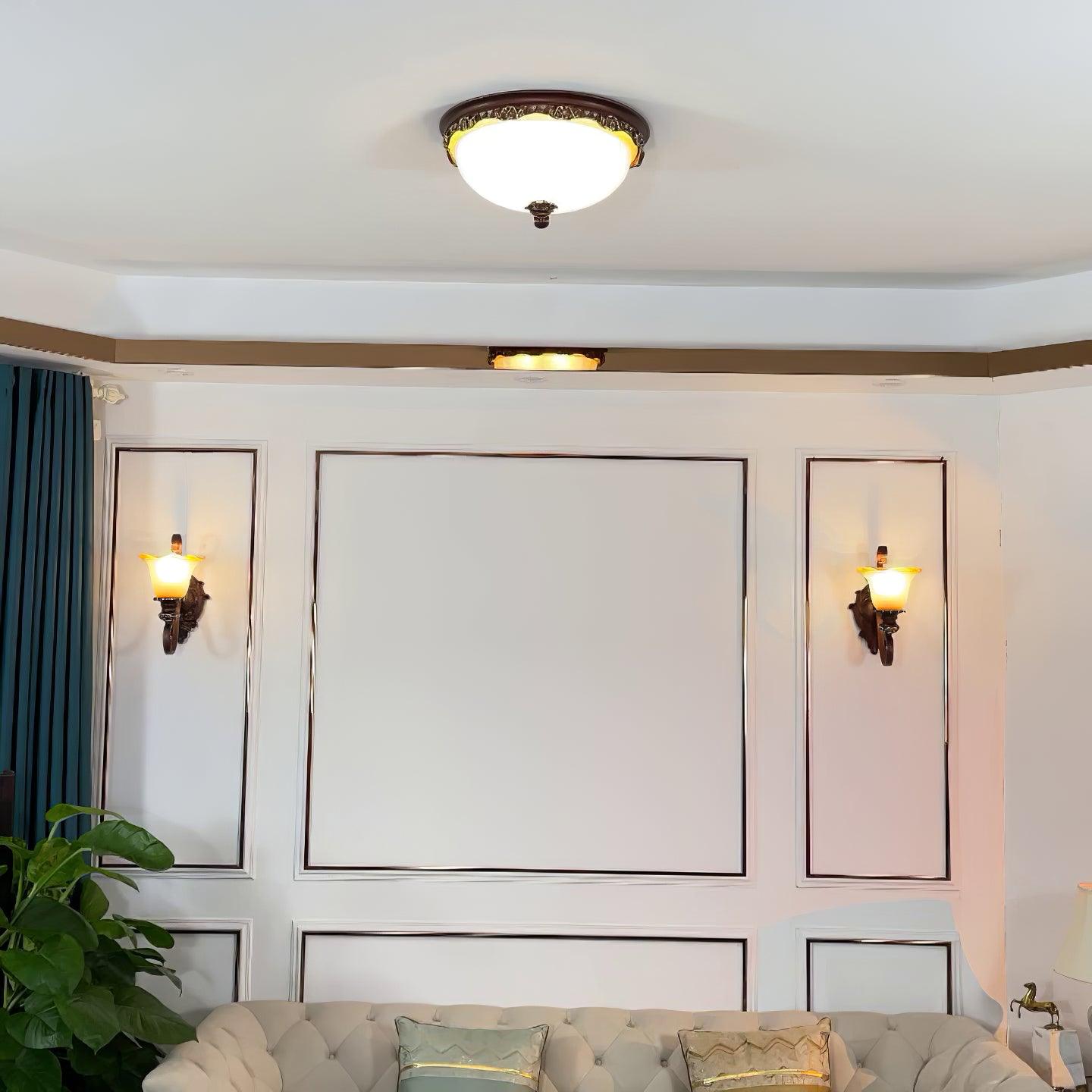 Kelham Flush Ceiling Lamp by FIFTH & BEAM — product view 10