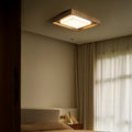 Kurin Wood Frame Ceiling Light by FIFTH & BEAM — product view 3
