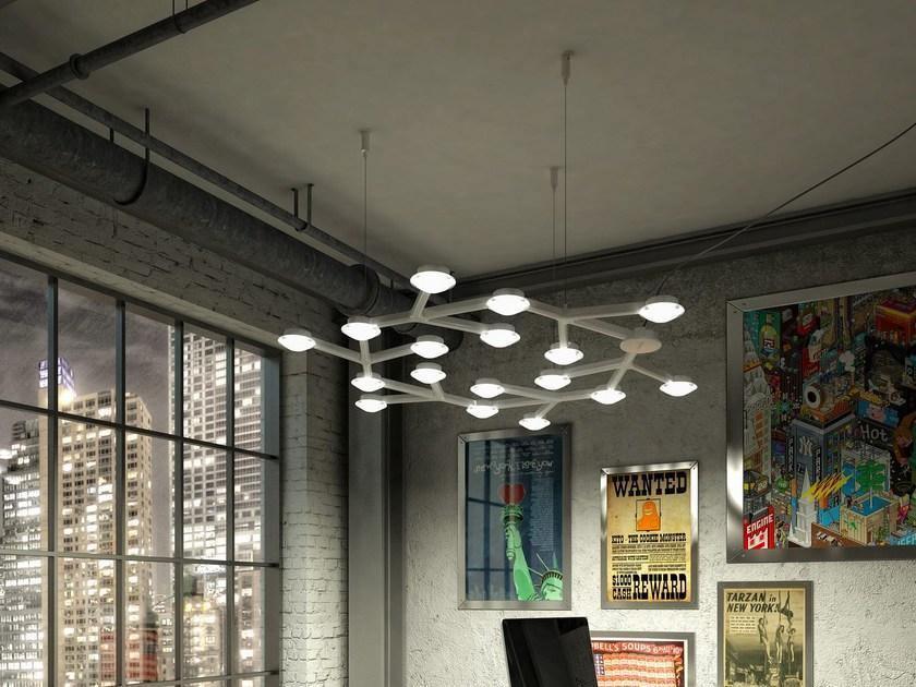 LED Net Ceiling Lamp by FIFTH & BEAM — product view 3