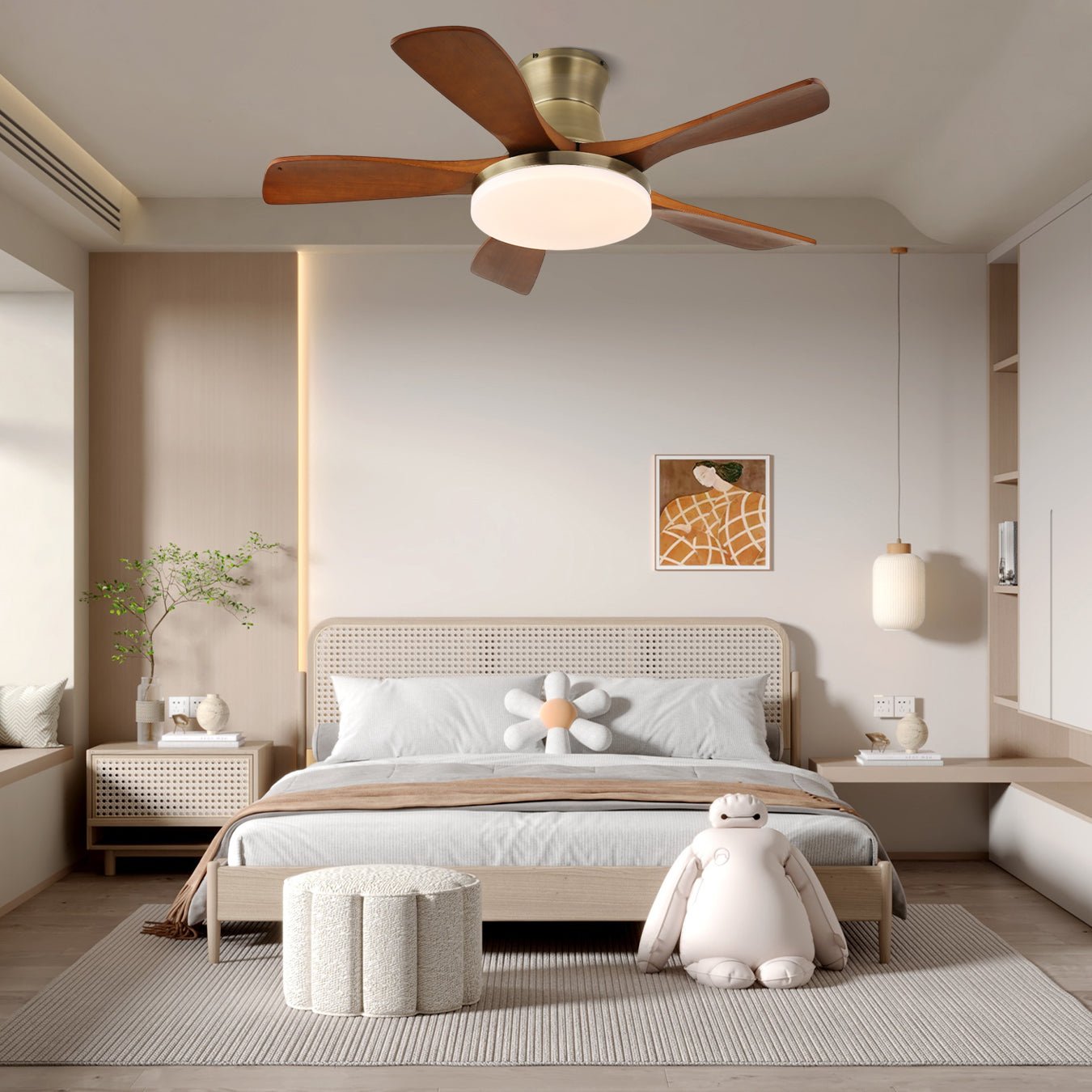 Liam Ceiling Fan Light by FIFTH & BEAM — product view 2