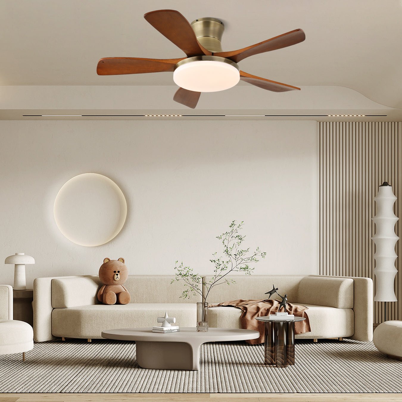 Liam Ceiling Fan Light by FIFTH & BEAM — product view 5
