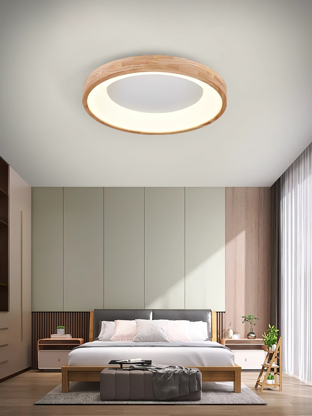 Ligna Square Ceiling Light by FIFTH & BEAM — product view 14