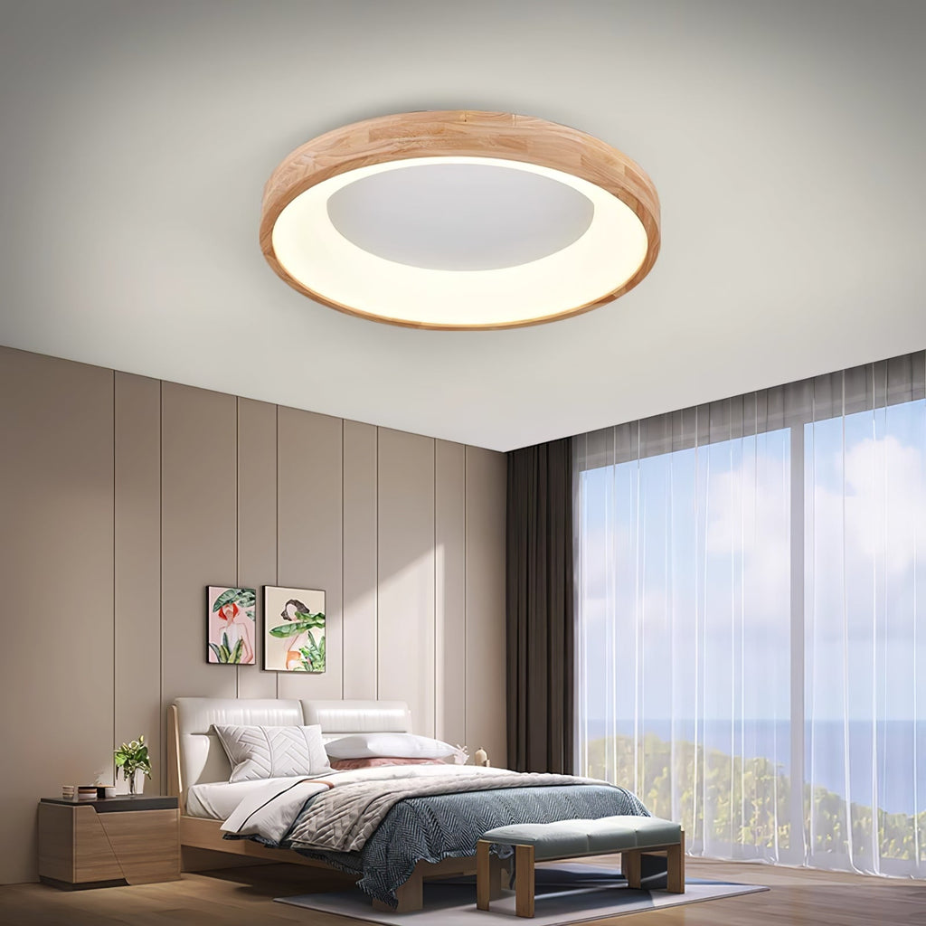 Ligna Square Ceiling Light by FIFTH & BEAM — product view 12