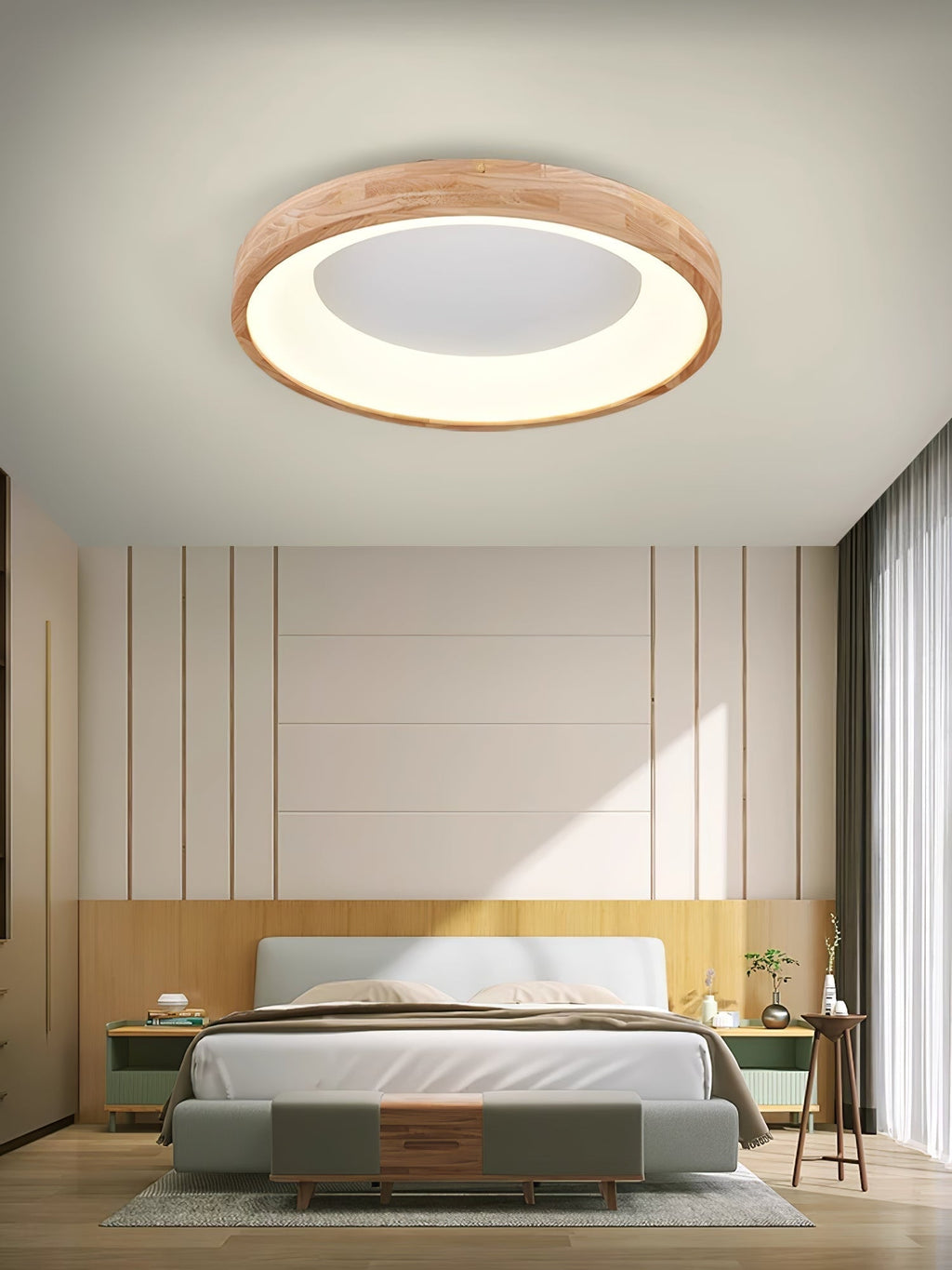 Ligna Square Ceiling Light by FIFTH & BEAM — product view 15