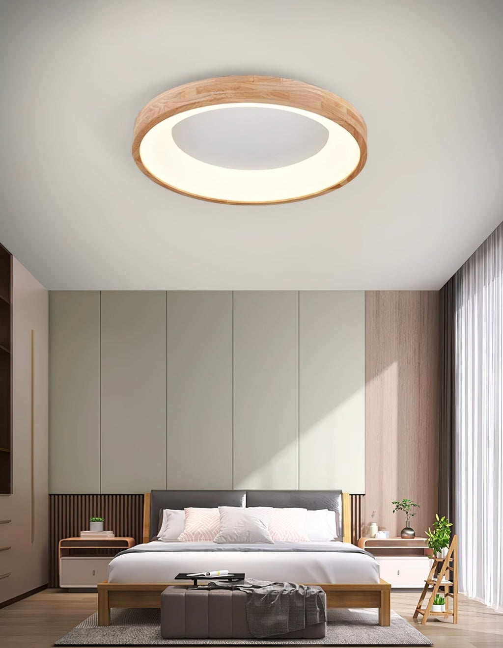 Ligna Square Ceiling Light by FIFTH & BEAM — product view 18