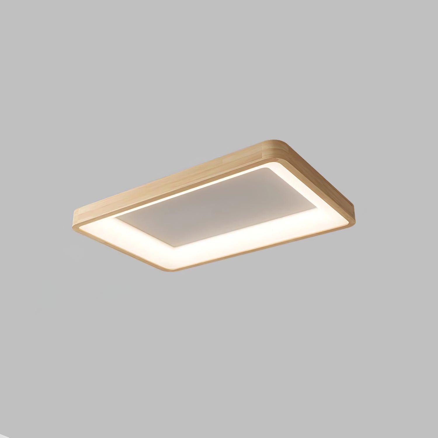 Ligna Square Ceiling Light by FIFTH & BEAM — product view 3