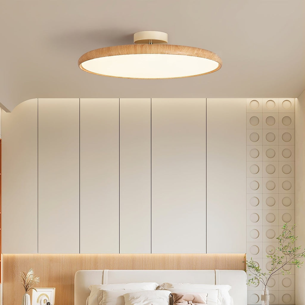 Lola Wood Grain Adjustable Ceiling Lamp by FIFTH & BEAM — product view 12