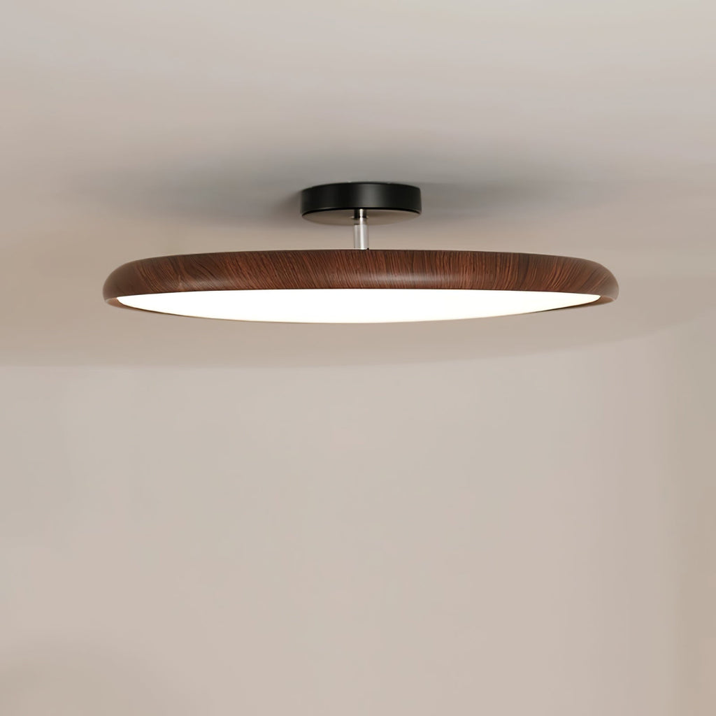 Lola Wood Grain Adjustable Ceiling Lamp by FIFTH & BEAM — product view 3