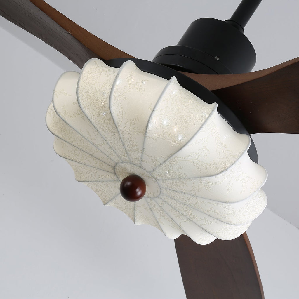 Lotus Bloom Ceiling Fan Light by FIFTH & BEAM — product view 3