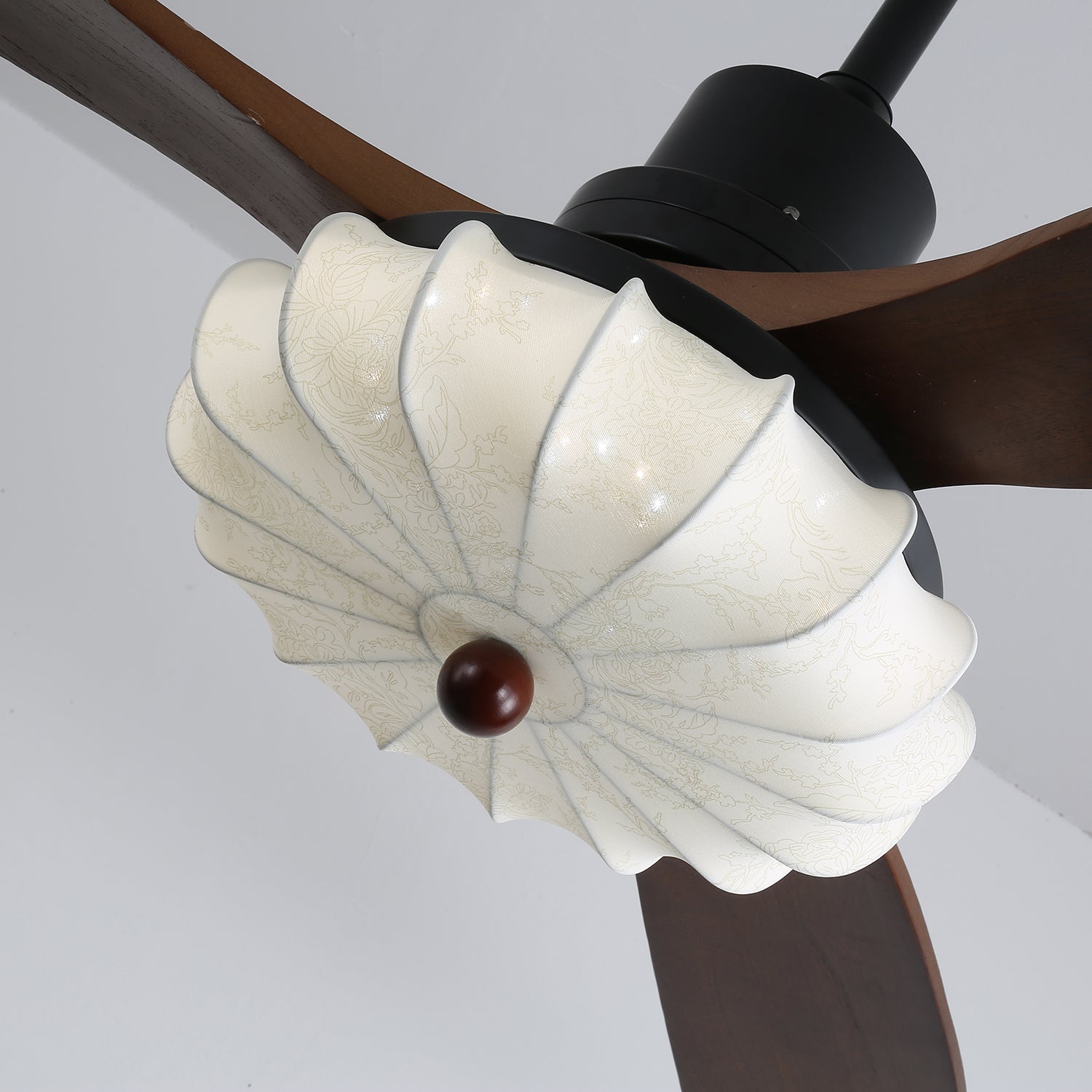 Lotus Bloom Ceiling Fan Light by FIFTH & BEAM — product view 3