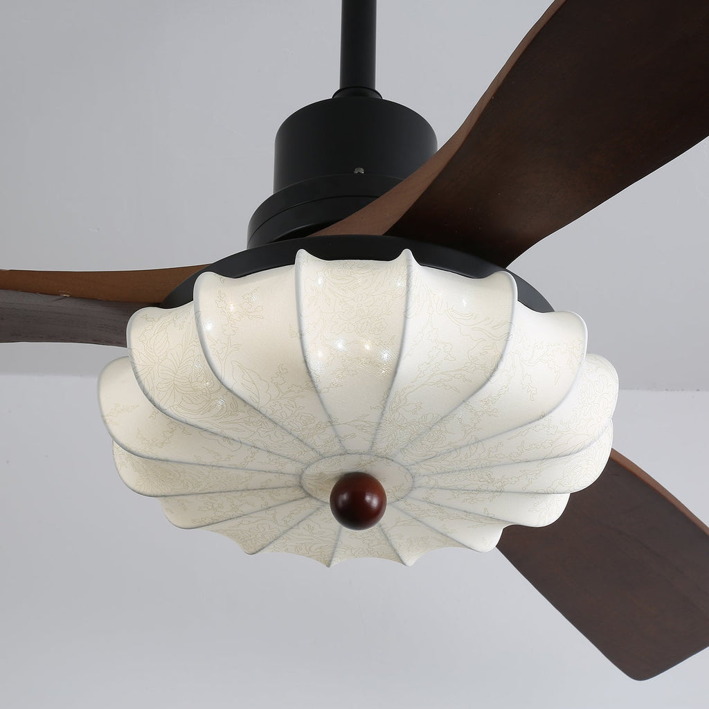 Lotus Bloom Ceiling Fan Light by FIFTH & BEAM — product view 2