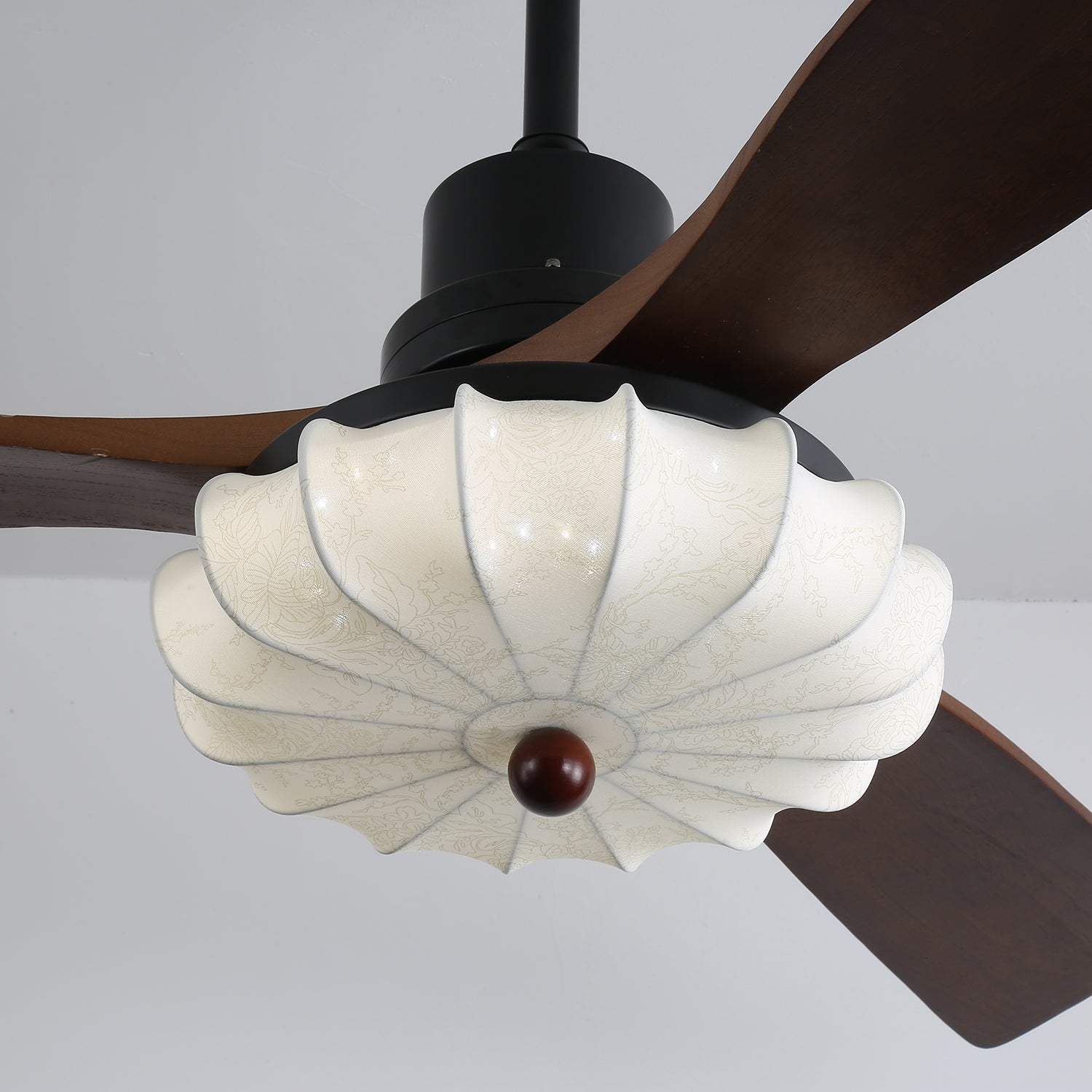 Lotus Bloom Ceiling Fan Light by FIFTH & BEAM — product view 2