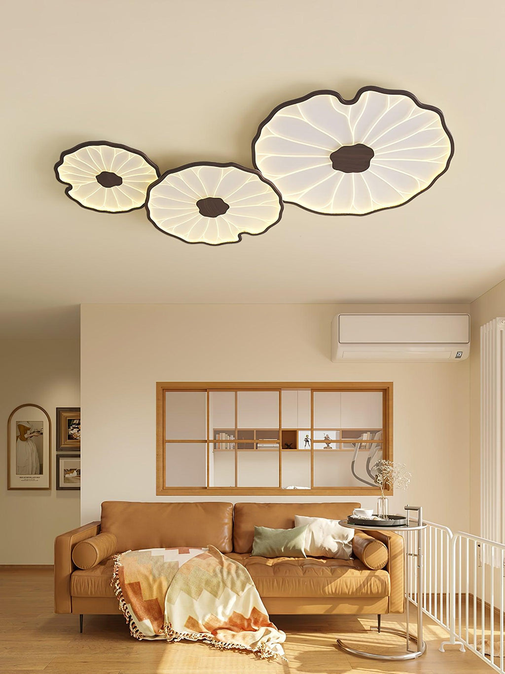 Lotus Leaf Acrylic Ceiling Lamp by FIFTH & BEAM — product view 13