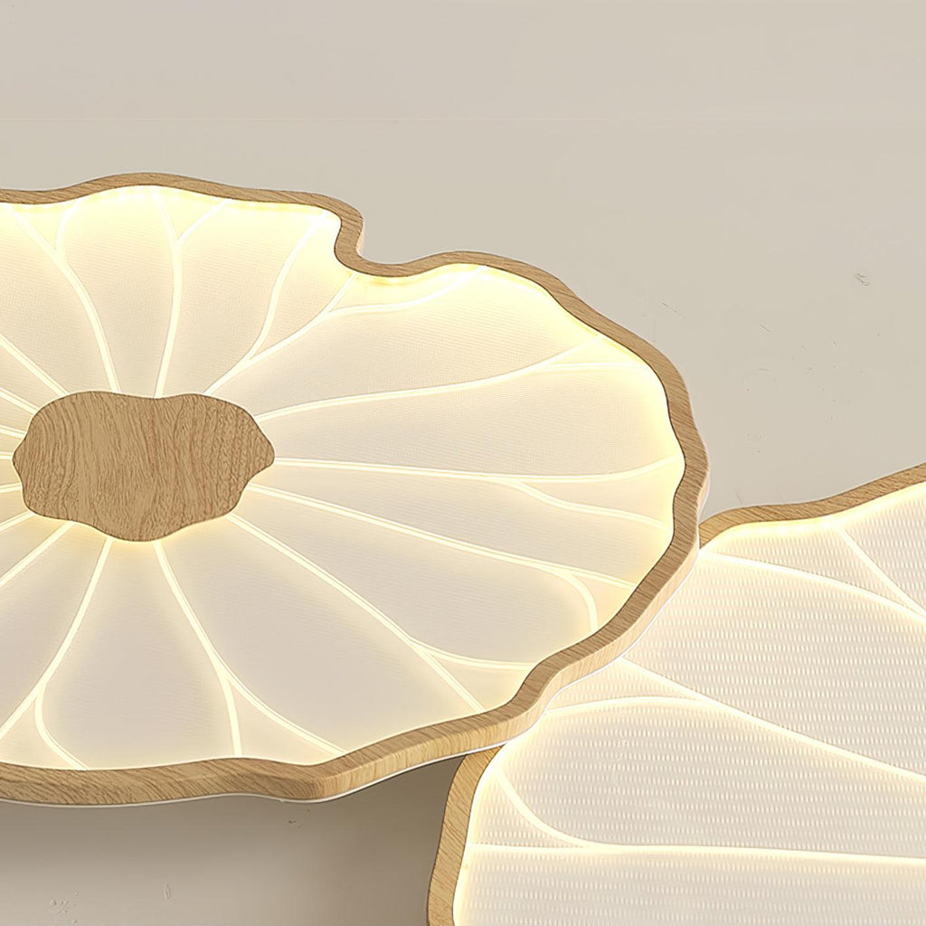 Lotus Leaf Acrylic Ceiling Lamp by FIFTH & BEAM — product view 5