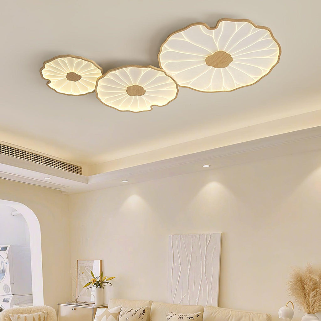 Lotus Leaf Acrylic Ceiling Lamp by FIFTH & BEAM — product view 2