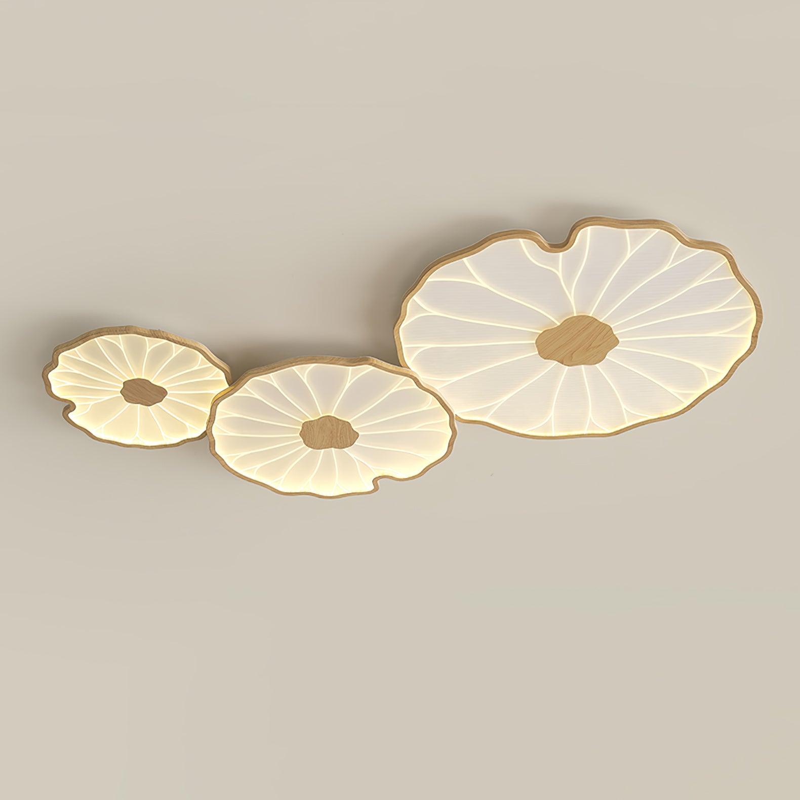 Lotus Leaf Acrylic Ceiling Lamp by FIFTH & BEAM — product view 6