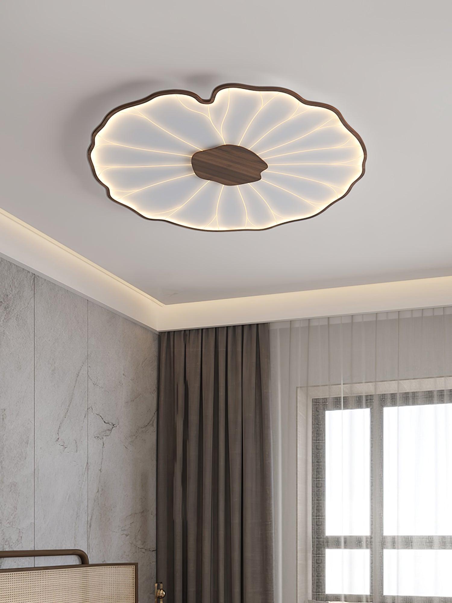 Lotus Leaf Acrylic Ceiling Lamp by FIFTH & BEAM — product view 10