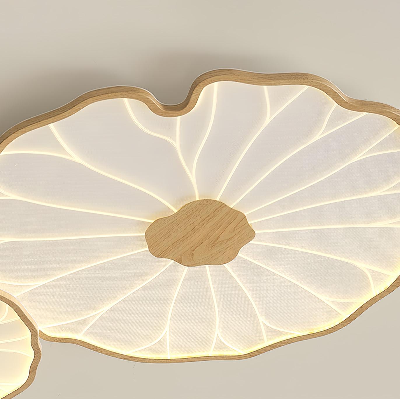 Lotus Leaf Acrylic Ceiling Lamp by FIFTH & BEAM — product view 11