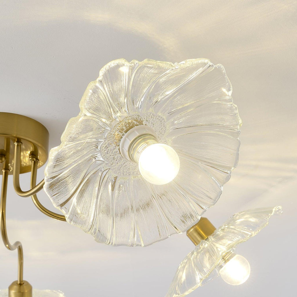 Lotus Leaf Glass Ceiling Lamp by FIFTH & BEAM — product view 46